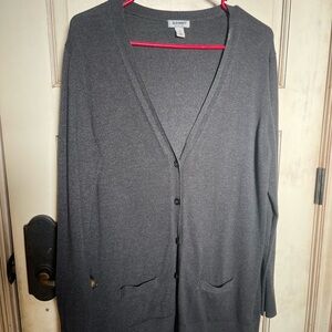Old Navy Charcoal Knit Sweater Women’s Large